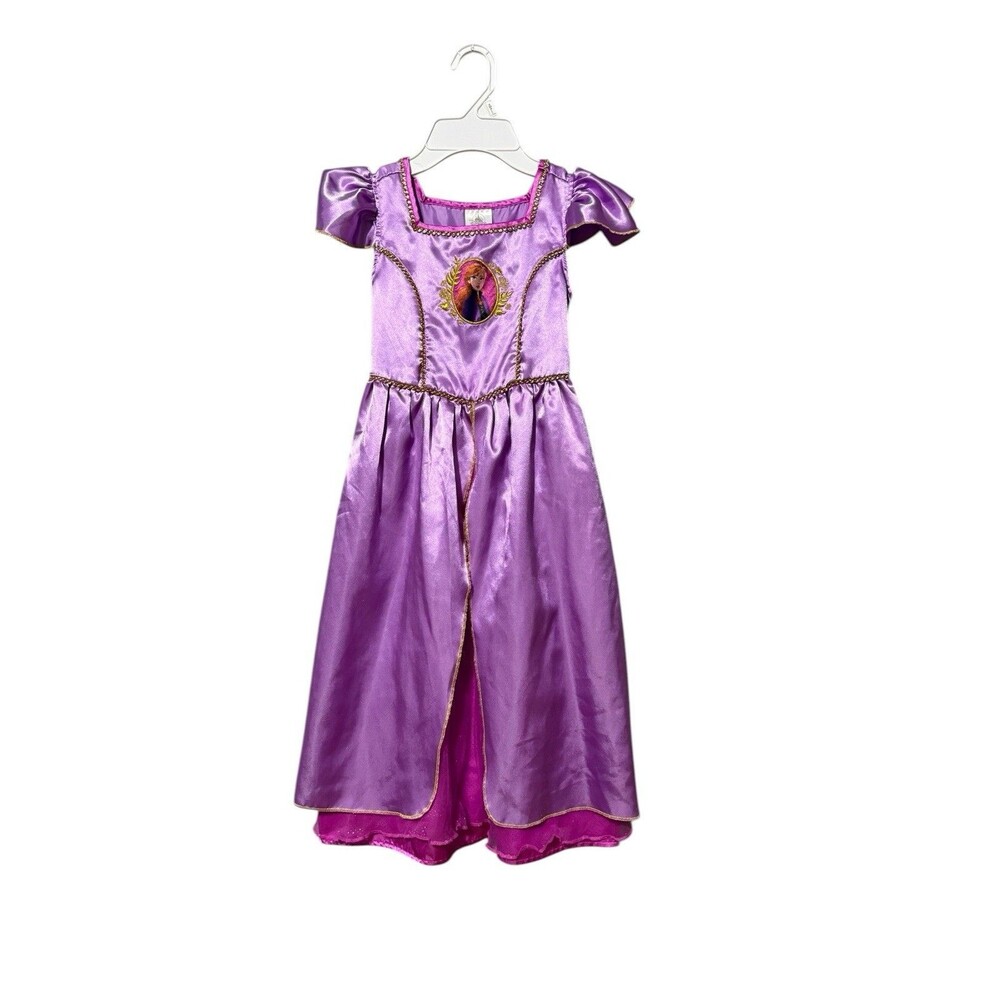 Disney Rapunzel Costume Dress Size 5/6 Purple Princess Halloween